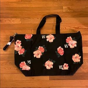 Victoria’s Secret floral tote bag